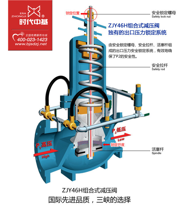 減壓閥工作原理——出口壓力鎖定系統(tǒng)